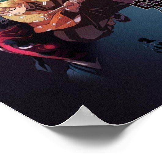 DEMON SLAYER POSTER (Ecke)