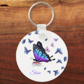 Demon Slayer Shinobu inspiriert Schlüsselanhänger (Vorderseite)