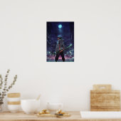 Demon Slayer Tanjiro Retro Poster (Küche)