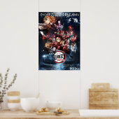 Demon Slayer the Movie Infinity Train Poster (Küche)
