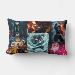 DEMON SLAYERS Throw Pillow Lendenkissen
