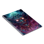 Demon Surreal Dark Fantasy Art Notizblock (Rechte Seite)