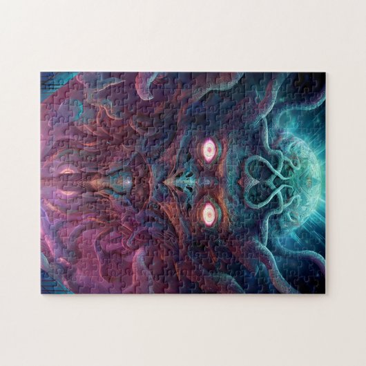 Demon Surreal Dark Fantasy Art Puzzle (Horizontal)