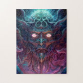 Demon Surreal Dark Fantasy Art Puzzle (Vertikal)