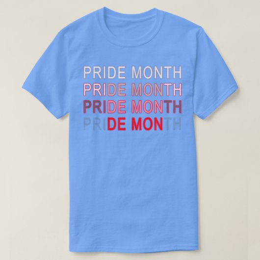 Demon-T - Shirt-T - Shirt für den Monat Pride (Design vorne)
