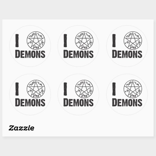 Demon Trap Sticker (Blatt)