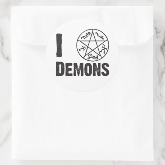 Demon Trap Sticker (Tasche)