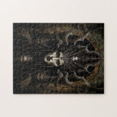 Demon Woman Monster Horror Art Puzzle (Horizontal)