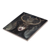 Demon Woman Queen Dark Fantasy Art Fliese (Seite)