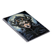 Demon Woman Queen Dark Fantasy Art Notizblock (Rechte Seite)