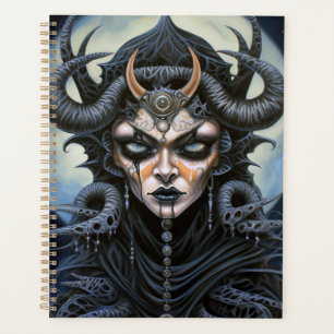 Demon Woman Queen Dark Fantasy Art Planer