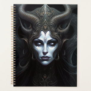 Demon Woman Queen Dark Fantasy Art Planer