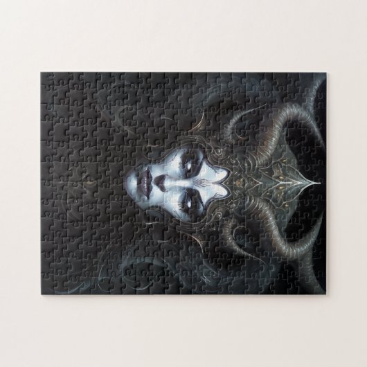 Demon Woman Queen Dark Fantasy Art Puzzle (Horizontal)