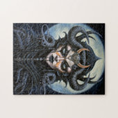 Demon Woman Queen Dark Fantasy Art Puzzle (Horizontal)