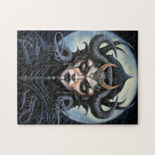 Demon Woman Queen Dark Fantasy Art Puzzle (Horizontal)