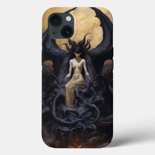 Demoness Dark Fantasy Goth Gothic Art Case-Mate iPhone Hülle (Rückseite)