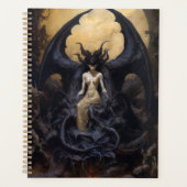 Demoness Dark Fantasy Goth Gothic Art Planer (Vorderseite)