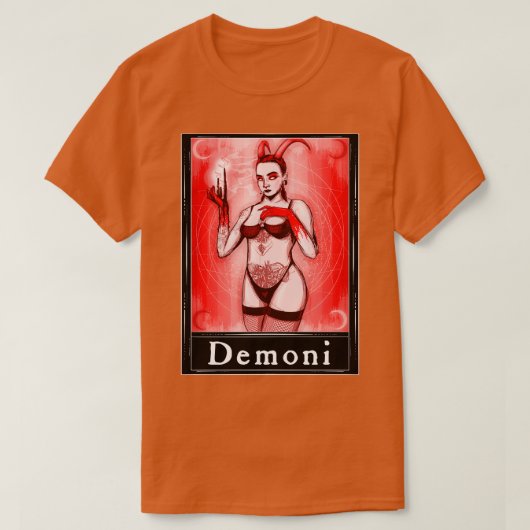 Demoni Tarot T-Shirt (Design vorne)