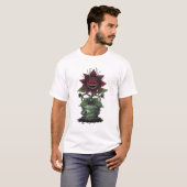 Demonic Bloodbloom in Cursed Pot T-Shirt (Vorne ganz)