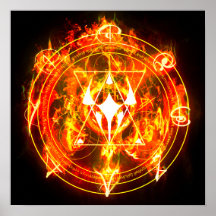 Demonic Hellfire Sigil von Chaos Infernal Red