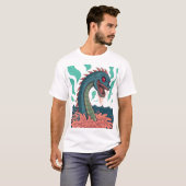 Demonic Loch Ness Monster - Ein Albtraum von D T-Shirt (Vorne ganz)