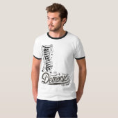 Demonic Malevolence Men's Ringer T - Shirt 👕 ✅ (Vorne ganz)