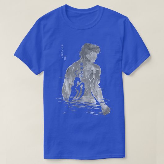 Demonic Mantis HanmaBaki Der Grappler T-Shirt (Design vorne)