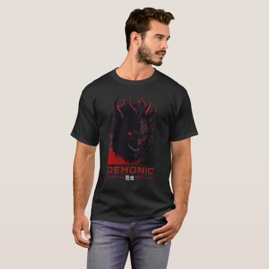 Demonic mask T-Shirt (Vorne ganz)