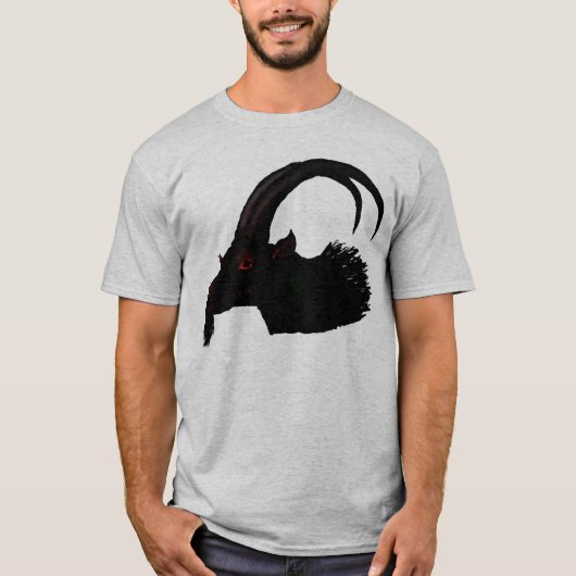 Demonic Ziegen-Shirt T-Shirt (Vorderseite)