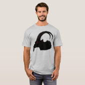 Demonic Ziegen-Shirt T-Shirt (Vorne ganz)