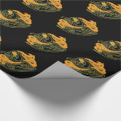 Demonica (dunkel) Schleifpapier Geschenkpapier (Ecke)