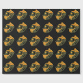 Demonica (dunkel) Schleifpapier Geschenkpapier (Flach)