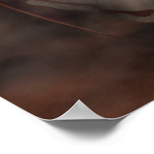 Demonische Bedrohung Poster (Ecke)