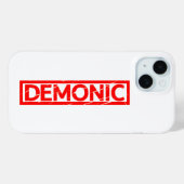 Demonische Briefmarke Case-Mate iPhone Hülle (Rückseite (Horizontal))