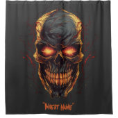 Demonische Zähigkeit Duschvorhang (Vorderseite)