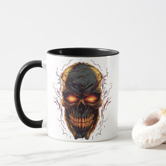 Demonische Zähigkeit Tasse (Mit Donut)