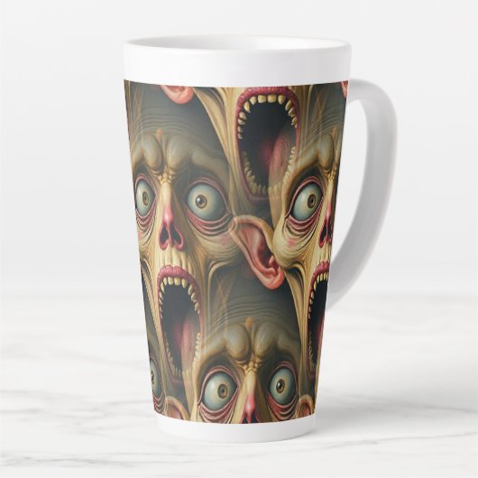Demonischer Kaffee Milchtasse (Rechte Ecke)