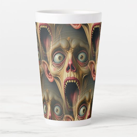Demonischer Kaffee Milchtasse (Vorderseite)
