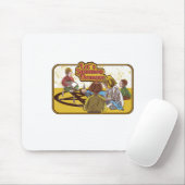 Demons Retro Vintager Horror beschreiben Mousepad (Mit Mouse)