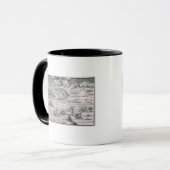 Demonstration der Verteidigungsmaßnahme Tasse (Vorderseite Links)