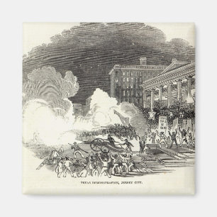 Demonstration in Jersey City Magnet