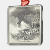 Demonstration in Jersey City Ornament Aus Metall (Links)