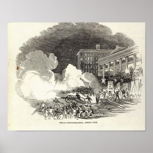 Demonstration in Jersey City Poster (Vorne)