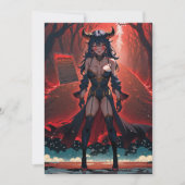 Demonstration mit Kontakt an Crossroads, Anime Dem Einladung (Vorderseite)