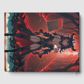 Demonstration mit Kontakt an Crossroads, Anime Dem Gästebuch (Rückseite)