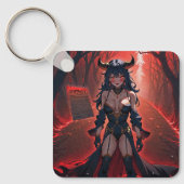 Demonstration mit Kontakt an Crossroads, Anime Dem Schlüsselanhänger (Vorderseite)