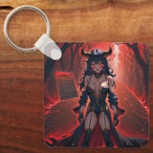 Demonstration mit Kontakt an Crossroads, Anime Dem Schlüsselanhänger (Vorderseite)