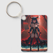 Demonstration mit Kontakt an Crossroads, Anime Dem Schlüsselanhänger (Vorderseite)