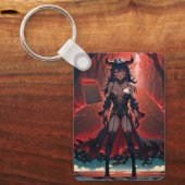 Demonstration mit Kontakt an Crossroads, Anime Dem Schlüsselanhänger (Vorderseite)