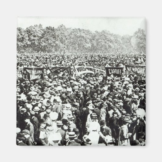 Demonstration von Great Votes for Women in Hyde Magnet (Vorne)